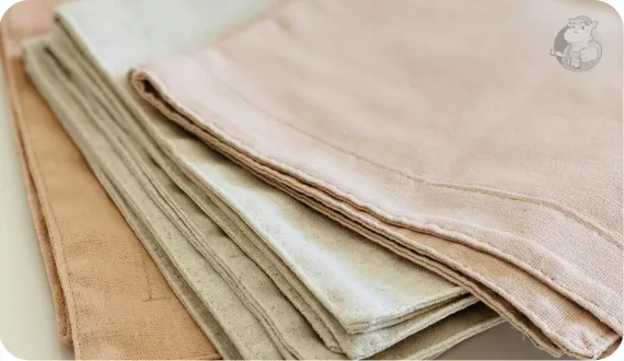 naturalne tekstylia do metamorfozy kuchni bez remontu